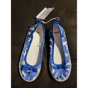 Gymboree flower showers floral shoes size 13 nwt